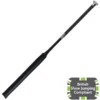 2022 Woof Wear Pro Showjumping Bat WH0008 - Black / Silver Colour Black/Silver -Vogemate Sales Store 0003028 WH0008 BKSI.700x700