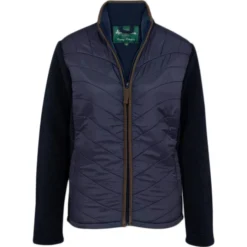 2021 Alan Paine Mens Highshore Quilted Gilet HIGGGIL - Dark Navy