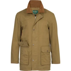 2021 Alan Paine Mens Kexby Waterproof Jacket KENGCOT - Khaki