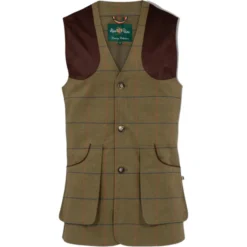 2023 Alan Paine Mens Axford Shooting Waistcoat AXFGSHW - Basil