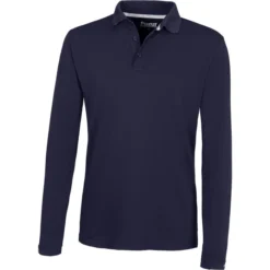 2021 Pikeur Mens Noah Long Sleeve Polo 8289 - Dark Navy