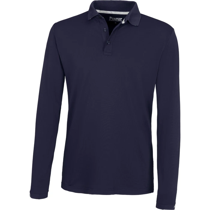 2021 Pikeur Mens Noah Long Sleeve Polo 8289 - Dark Navy 3 2021 Pikeur Mens Noah Long Sleeve Polo 8289 - Dark Navy