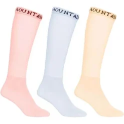 2022 Mountain Horse Competition Sock 6022063851 - Soft Pink