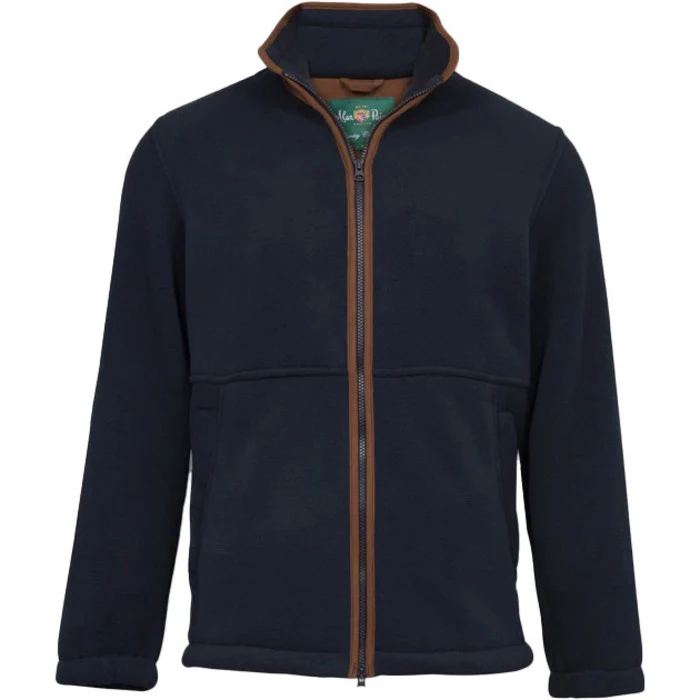 2023 Alan Paine Mens Aylsham Fleece Jacket AYLGJKT - Dark Navy 3 2023 Alan Paine Mens Aylsham Fleece Jacket AYLGJKT - Dark Navy