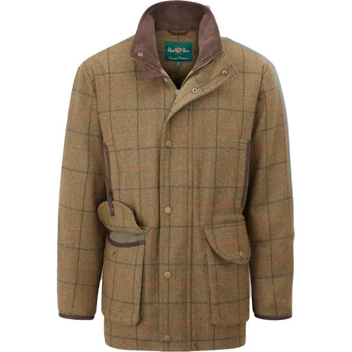 2023 Alan Paine Mens Combrook Tweed Shooting Field Coat COMGFIE - Thyme Colour Thyme 3 2023 Alan Paine Mens Combrook Tweed Shooting Field Coat COMGFIE - Thyme Colour Thyme