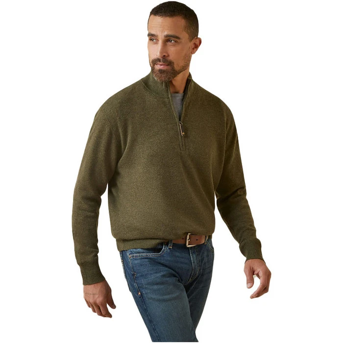 2023 Ariat Mens Bolinas Sweater 10046337 - Earth 3 2023 Ariat Mens Bolinas Sweater 10046337 - Earth