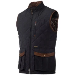 2023 Baleno Mens Thames Fleece Gilet 912BB8PP - Navy Blue