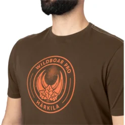 2023 Harkila Mens 2 Pack Wildboar Pro Short Sleeve T-Shirt 160105831 - Light Willow Green / Demitasse Brown -Vogemate Sales Store 202320Harkila20Mens20220Pack20Wildboar20Pro20Short20Sleeve20T Shirt2016010583120 20Light20Willow20Green20Close20Up.700x700