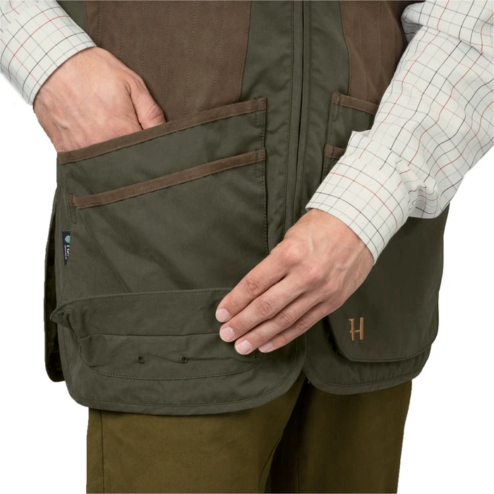 2023 Harkila Mens Rannoch HSP Shooting Waistcoat 110117178 - Willow Green Colour Willow Green 5 2023 Harkila Mens Rannoch HSP Shooting Waistcoat 110117178 - Willow Green Colour Willow Green - Image 3