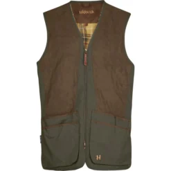 2023 Harkila Mens Rannoch HSP Shooting Waistcoat 110117178 - Willow Green Colour Willow Green