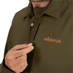 2023 Harkila Mens Trail Long Sleeve Shirt 140112229 - Willow Green -Vogemate Sales Store 202320Harkila20Mens20Trail20Long20Sleeve20Shirt2014011222920 20Willow20Green20Close20Up202.700x700