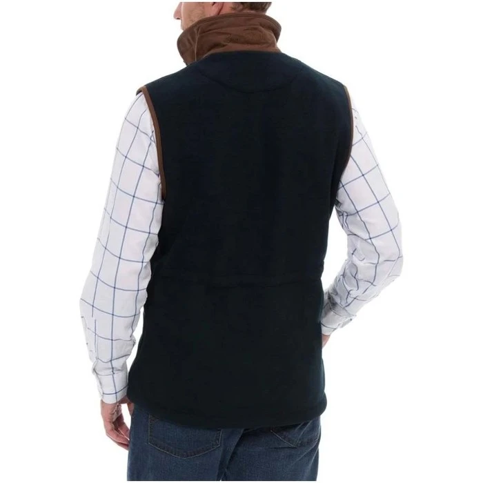 2022 Alan Paine Mens Aylsham Fleece Gilet AYLGWCT - Navy 5 2022 Alan Paine Mens Aylsham Fleece Gilet AYLGWCT - Navy - Image 3