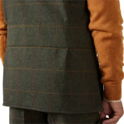 2022 Alan Paine Mens Rutland Tweed Shooting Waistcoat RUTGSHW - Seaweed -Vogemate Sales Store 4889 202220Alan20Paine20Mens20Rutland20Tweed20Shooting20Waistcoat20RUTGSHW2020 20Back20Close20Up.700x700