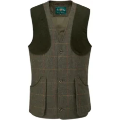 2022 Alan Paine Mens Rutland Tweed Shooting Waistcoat RUTGSHW - Seaweed -Vogemate Sales Store 4889 202220Alan20Paine20Mens20Rutland20Tweed20Shooting20Waistcoat20RUTGSHW2020 20Seaweed20Stand20Front.700x700