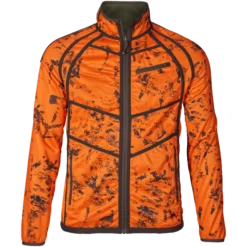 Seeland Mens Vantage Reversible Fleece 130211369 - Pine Green / InVis Orange -Vogemate Sales Store 494081.700x700