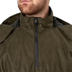 2022 Seeland Mens Avail Smock 10021811203 - Pine Green Melange -Vogemate Sales Store 5116 202220Seeland20Mens20Avail20Smock201002181120320 20Pine20Green20Melange20Chest20Close20Up.700x700