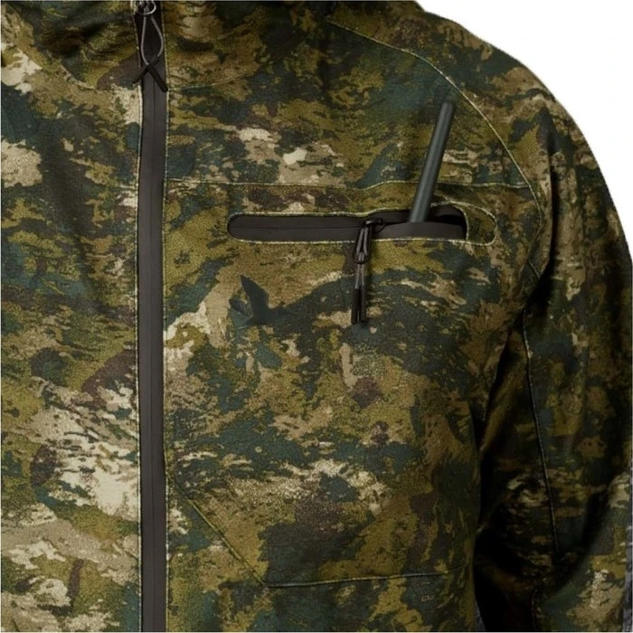 2022 Seeland Mens Avail Camo Jacket 1002180 - Invis Green 4 2022 Seeland Mens Avail Camo Jacket 1002180 - Invis Green - Image 3