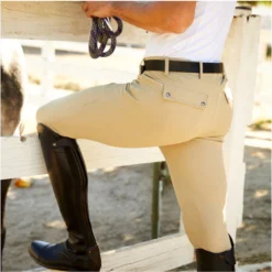 2023 Ariat Mens Tri Factor Grip Knee Patch Breech 10030543 - Tan -Vogemate Sales Store 5857 10030543 lifestyle.700x700