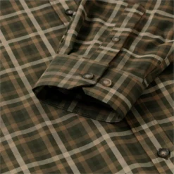 2023 Harkila Mens Milford Shirt 140106415 - Beech Green Check -Vogemate Sales Store 6240 202320Harkila20Mens20Milford20Shirt2014010641520 20Beech20Green20Check20Close20Up.700x700