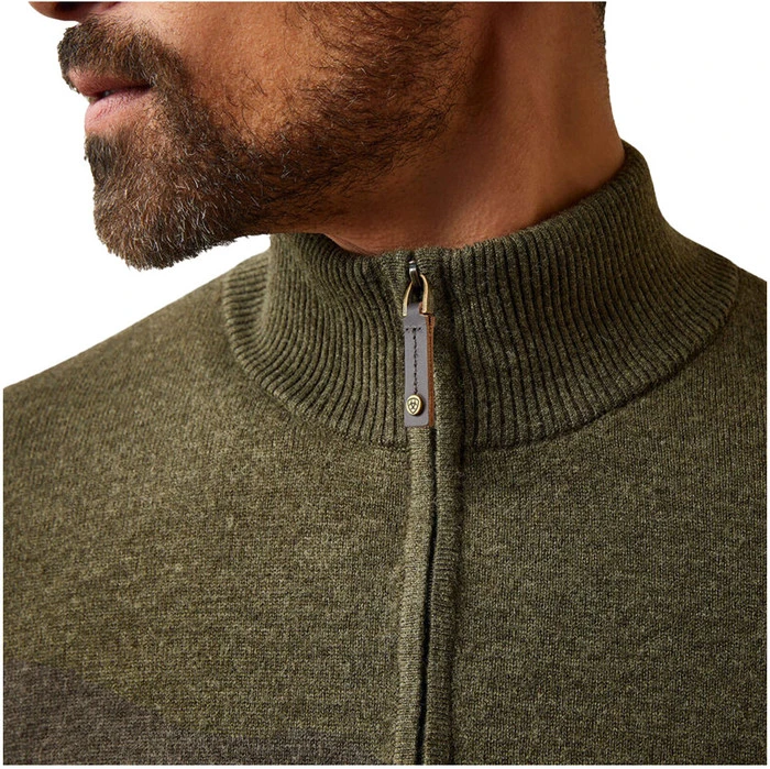 2023 Ariat Mens Bolinas Sweater 10046337 - Earth 5 2023 Ariat Mens Bolinas Sweater 10046337 - Earth - Image 3