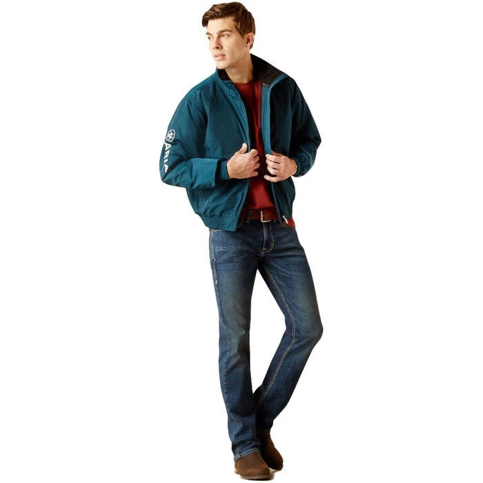 2023 Ariat Mens Stable Insulated Jacket 10046705 - Reflecting Pond 8 2023 Ariat Mens Stable Insulated Jacket 10046705 - Reflecting Pond - Image 6