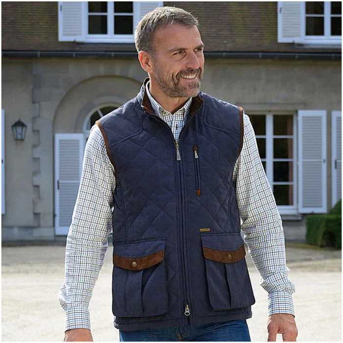 2023 Baleno Mens Thames Fleece Gilet 912BB8PP - Navy Blue 4 2023 Baleno Mens Thames Fleece Gilet 912BB8PP - Navy Blue - Image 2