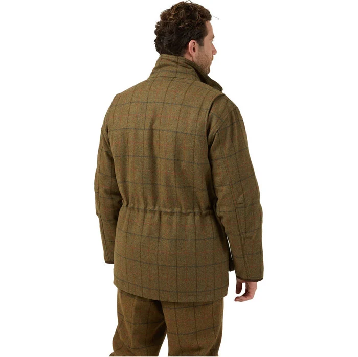 2023 Alan Paine Mens Combrook Tweed Shooting Field Coat COMGFIE - Thyme Colour Thyme 5 2023 Alan Paine Mens Combrook Tweed Shooting Field Coat COMGFIE - Thyme Colour Thyme - Image 3