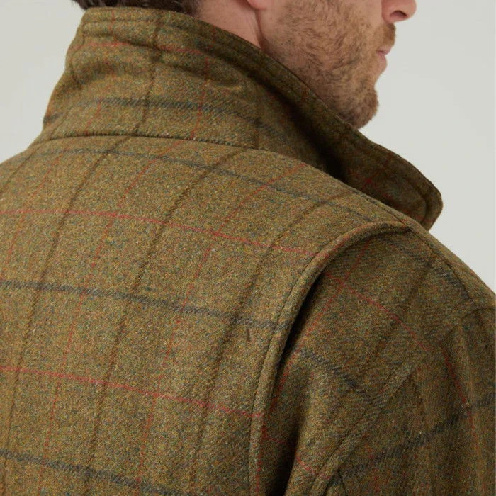 2023 Alan Paine Mens Combrook Tweed Shooting Field Coat COMGFIE - Thyme Colour Thyme 7 2023 Alan Paine Mens Combrook Tweed Shooting Field Coat COMGFIE - Thyme Colour Thyme - Image 5