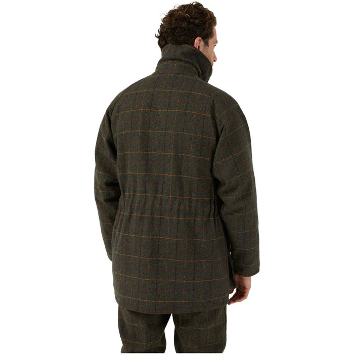 2023 Alan Paine Mens Rutland Tweed Waterproof Shotting Coat RUTGCOT - Fern Colour Fern 5 2023 Alan Paine Mens Rutland Tweed Waterproof Shotting Coat RUTGCOT - Fern Colour Fern - Image 3