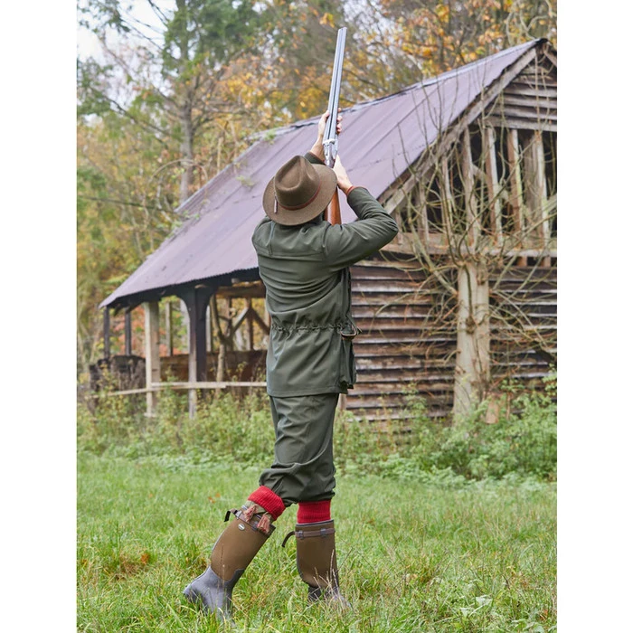 2023 Alan Paine Mens Stancombe Waterproof Shooting Coat STNGCOT - Olive 9 2023 Alan Paine Mens Stancombe Waterproof Shooting Coat STNGCOT - Olive - Image 7