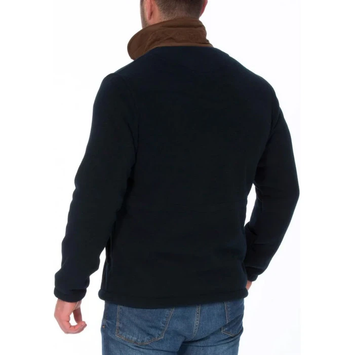 2023 Alan Paine Mens Aylsham Fleece Jacket AYLGJKT - Dark Navy 5 2023 Alan Paine Mens Aylsham Fleece Jacket AYLGJKT - Dark Navy - Image 3