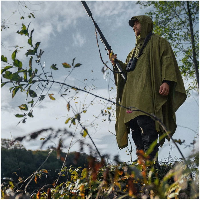 2023 Seeland Taxus Rain Poncho 1002189 - Martini Olive 11 2023 Seeland Taxus Rain Poncho 1002189 - Martini Olive - Image 9