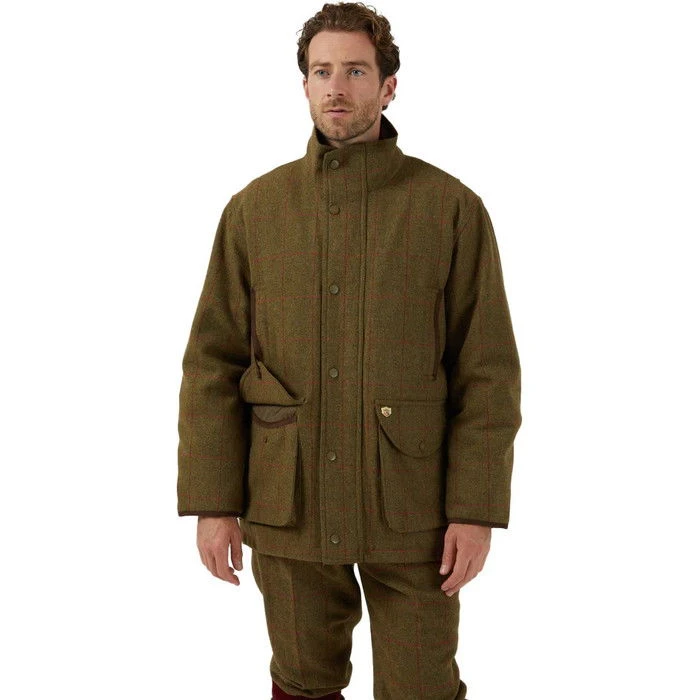 2023 Alan Paine Mens Combrook Tweed Shooting Field Coat COMGFIE - Sage Colour Sage 5 2023 Alan Paine Mens Combrook Tweed Shooting Field Coat COMGFIE - Sage Colour Sage - Image 3