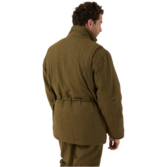 2023 Alan Paine Mens Combrook Tweed Shooting Field Coat COMGFIE - Sage Colour Sage 4 2023 Alan Paine Mens Combrook Tweed Shooting Field Coat COMGFIE - Sage Colour Sage - Image 2