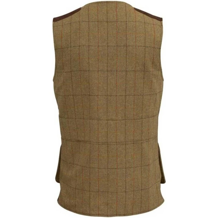2023 Alan Paine Mens Combrook Tweed Gilet COMGWCT - Elm Colour Elm 4 2023 Alan Paine Mens Combrook Tweed Gilet COMGWCT - Elm Colour Elm - Image 2