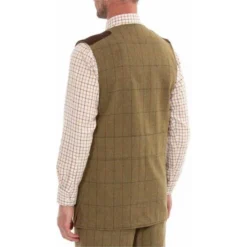 2023 Alan Paine Mens Combrook Tweed Gilet COMGWCT - Elm Colour Elm 9 2023 Alan Paine Mens Combrook Tweed Gilet COMGWCT - Elm Colour Elm -Vogemate Sales Store 7032 Alan Paine Mens Combrook Tweed Shooting Waistcoat Elm 3.2000x2000.700x700
