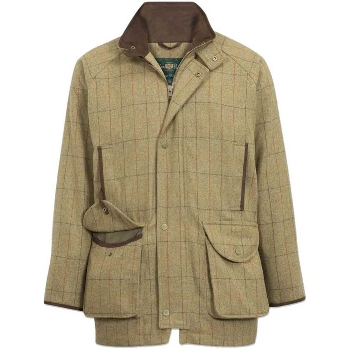 2023 Alan Paine Mens Combrook Tweed Shooting Field Coat COMGFIE - Elm Colour Elm 3 2023 Alan Paine Mens Combrook Tweed Shooting Field Coat COMGFIE - Elm Colour Elm