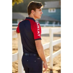 Ariat Mens Team 3.0 Polo Shirt 10030355 - Navy -Vogemate Sales Store Ariat Mens Team 3.0 Polo Shirt 10030355 Navy 9.700x700