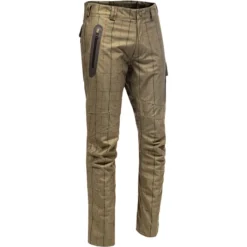 Baleno Mens Holmes Waterproof Trousers - Khaki Tweed