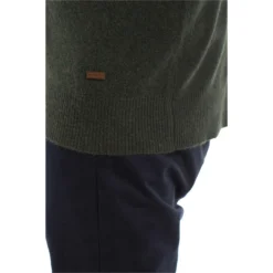 Dubarry Mens Mullen Half Zip Crew Sweater Olive -Vogemate Sales Store Dubarry Mens Mullen Half Zip Crew Sweater Olive 2.700x700