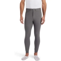 2022 Ariat Mens Tri Factor Grip Knee Patch Breech 10041194 - Plum Grey