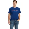 2022 Ariat Mens Varsity Short Sleeve Top 10041352 - Estate Blue -Vogemate Sales Store F22 MNS ENGL 10041352 front.700x700