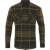 2022 Harkila Mens Pajala Shirt 140102038 - Green / Brown -Vogemate Sales Store Harkila Mens Pajala Shirt Green Brown A.700x700