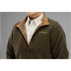 Harkilla Mens Sandhem Fleece Pullover - Willow Green Melange -Vogemate Sales Store Harkilla20Mens20Sandhem20fleece20pullover20 20Willow20green20melange20zip.700x700