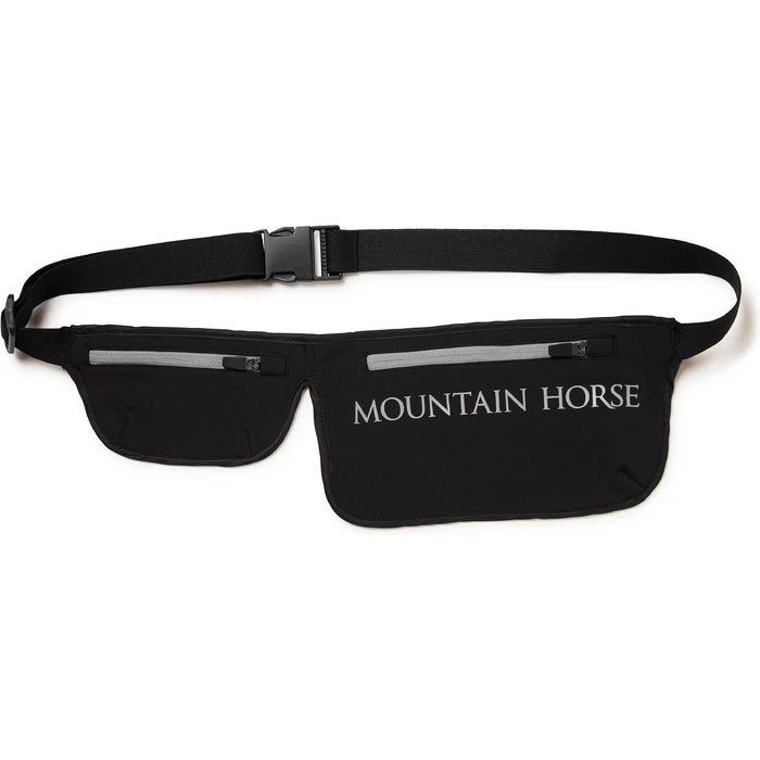 2022 Mountain Horse Double Waist Bag 08212 - Black Colour Black 3 2022 Mountain Horse Double Waist Bag 08212 - Black Colour Black