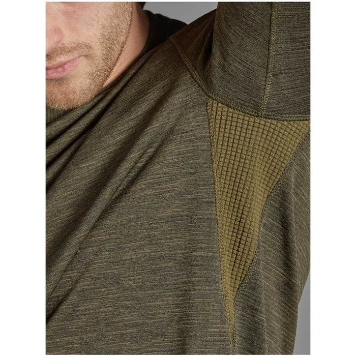 2022 Seeland Mens Base Active Long Sleeve T-Shirt 160209928 - Pine Green 5 2022 Seeland Mens Base Active Long Sleeve T-Shirt 160209928 - Pine Green - Image 3