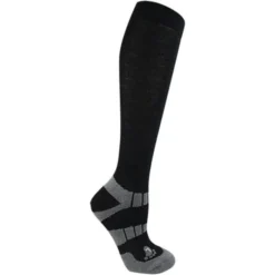 2021 Woof Wear Winter Riding Sock WW0015 - Black Colour Black